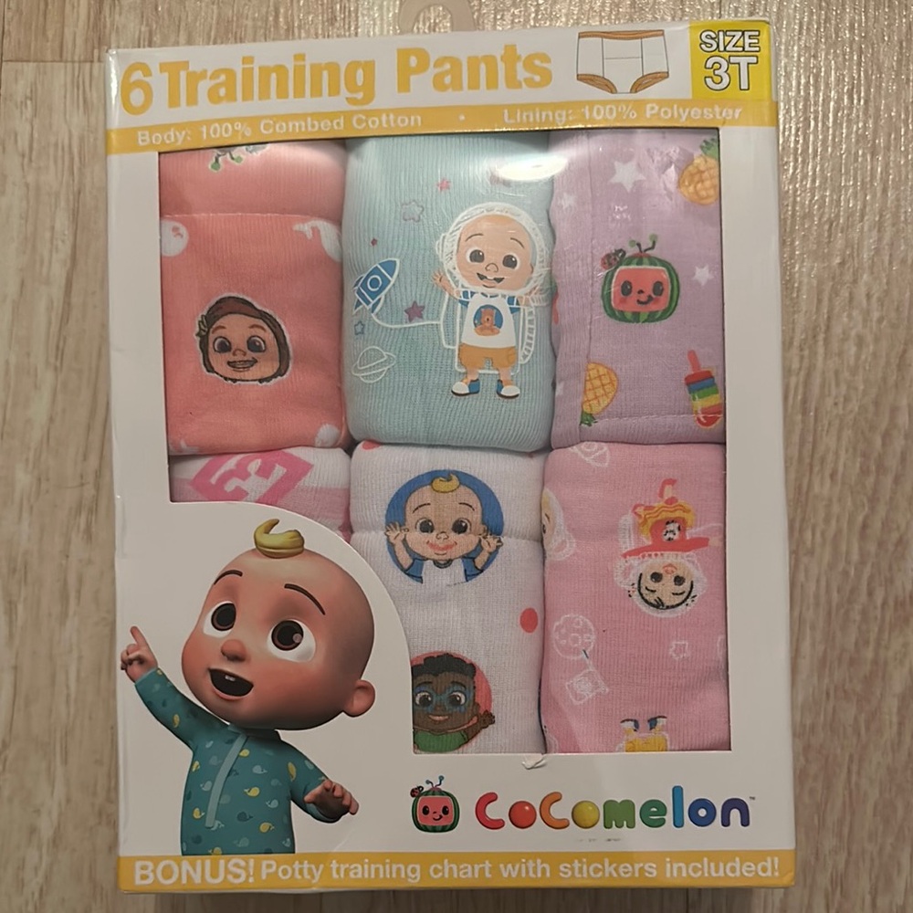 Cocomelon Training Pants Set -3T